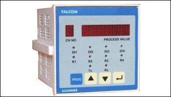 4 channel Scanner with 4 Digital Inputs and 4 Digital Outputs