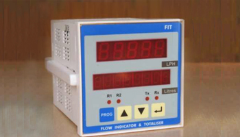 Flow rate Indicator Totaliser