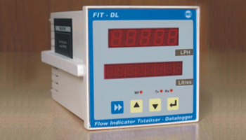 Flow Rate Indicator Totaliser Datalogger