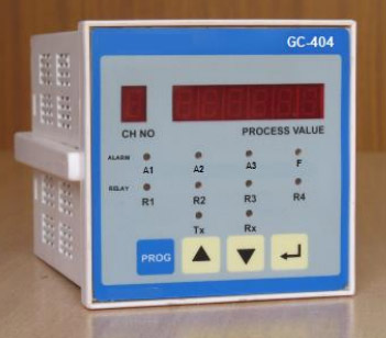 4 channel Scanner with 4 Digital Inputs and 4 Digital Outputs
